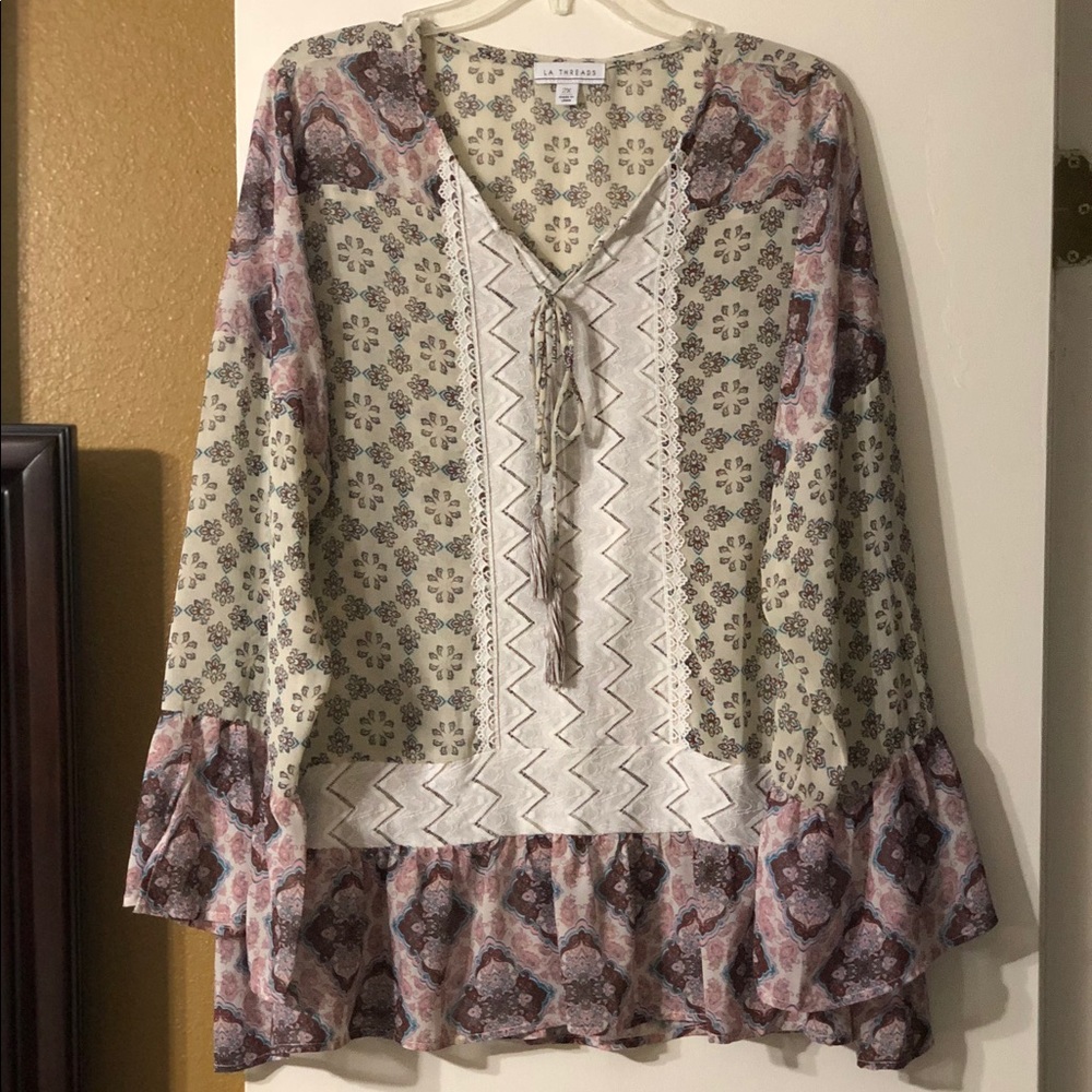 Plus size blouse